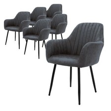 Lot de 6 chaises salle à