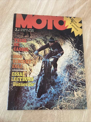 Moto journal 103 1973 egli - moto, n°