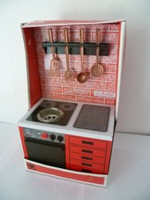 JOUET BLOC CUISINE " FUCHS  " métal serigraphié en boite années 70 dans sa boite