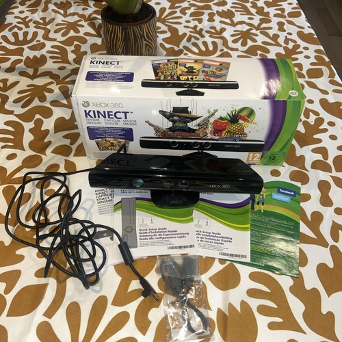 Xbox 360 kinect boîte avec - kinect, en