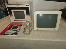 Apple Monitor IIc Vintage (Modèle G091H) - Avec Boîte et Manuel