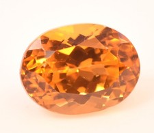 Gemme d'alexandrite russe à changement de couleur orange naturel à jaune de...
