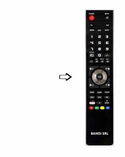 Télécommande compatible pour - compatible,