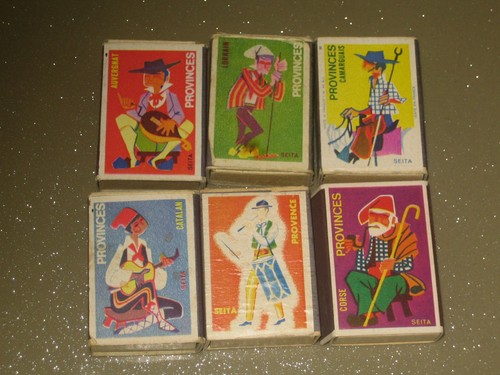 Lot boites allumettes - 6,