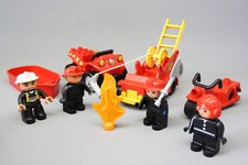 LEGO DUPLO ON FIRE FIRE FIRE FIREFIGHTERS - THE WHOLE BRIGADE IS IN ACTION