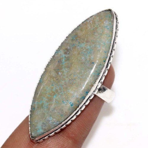 Bague handmade plaqué argent - plaqué,