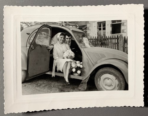 Photo ancienne citroen 2cv - photo,