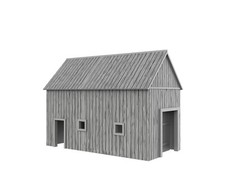 QUATRE BRAS WOODEN BARN -