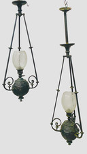 paire de lustres du XIX