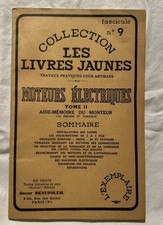 COLLECTION LES LIVRES JAUNES -