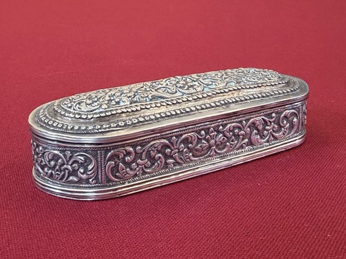 Boîte métal argenté - boîte,