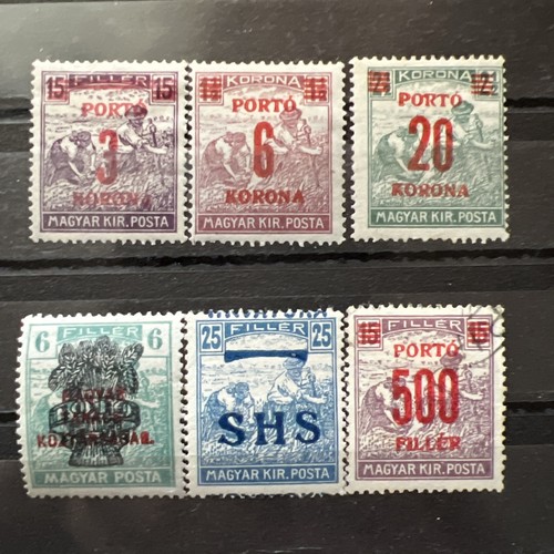 Hongrie 1921 1922 lot - –, 4