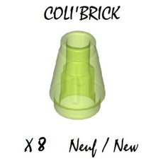Lego 4589 b - 8x Brique cone /