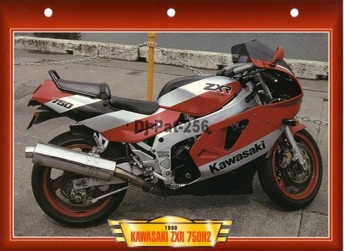 Fiche moto kawasaki zxr - moto, 750