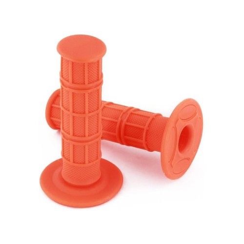 Poignées orange pour motos - poignées,