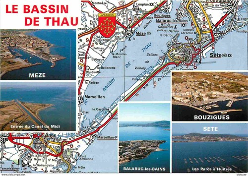 Carte postale etang - carte,