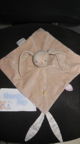 Doudou plat vieux rose - vieux,