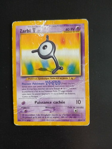 Carte pokémon zarbi y - pokémon,