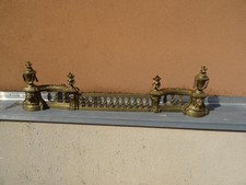 Garniture barre de foyer de