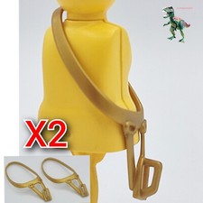 X2 Playmobil porte-épée