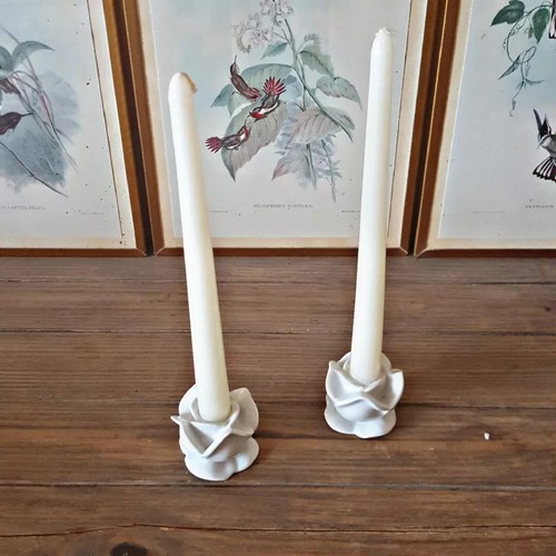 Bougeoirs bas vintage en - "bas",