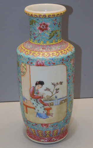 Ancien vase porcelaine de - -ancien,