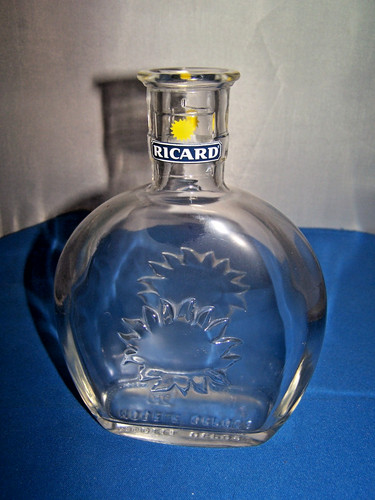 Carafe eau verre ricard - en,