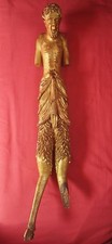 Faune satyre sculpture bois