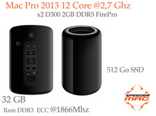  Mac Pro 6.1 2013  @12 Core