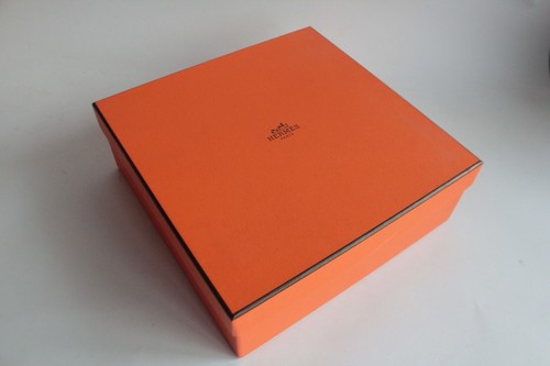 Hermes boite carton orange - hermes,