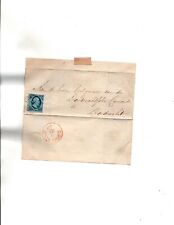 Netherlands 1857 Sc#1 to Dordrecht