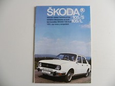 Catalogue brochure SKODA 105 S