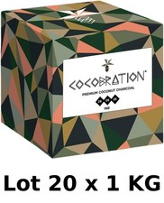 Lot 20 x 1kg Charbon Coco