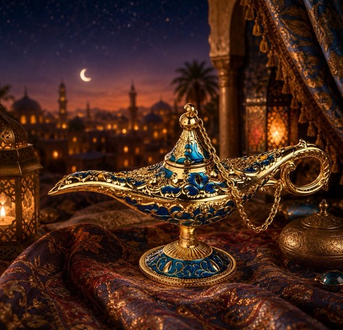 Figurine lampe magique