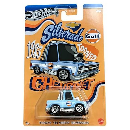 Hot wheels série argent gulf - hot,