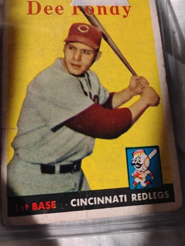 1958 topps baseball cards - topps,