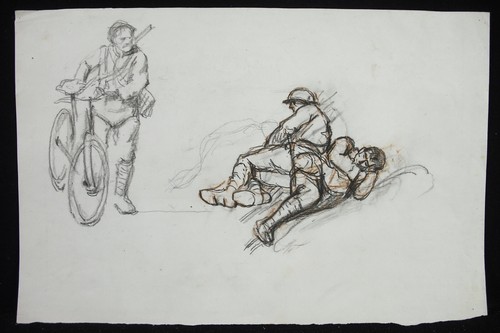 Dessin original crayon - dessin, au