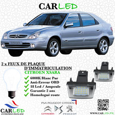 Feux Plaque d'immatriculation