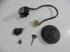 2002-2003 Kawasaki Ninja ZX9R ZX900 OEM Ignition Gas Fuel Cap Seat Lock Key Set