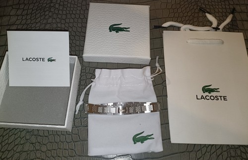 Lacoste bracelet homme acier - lacoste,