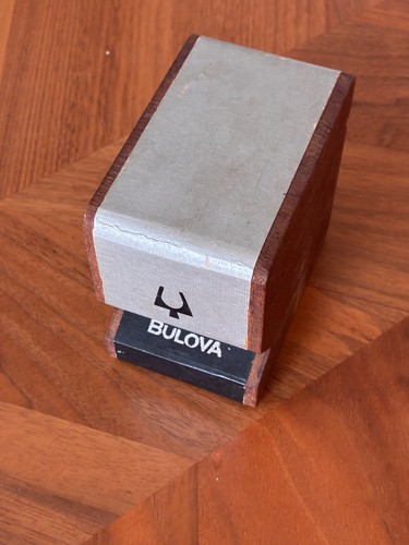 Boite montre bulova - bulova, vintage