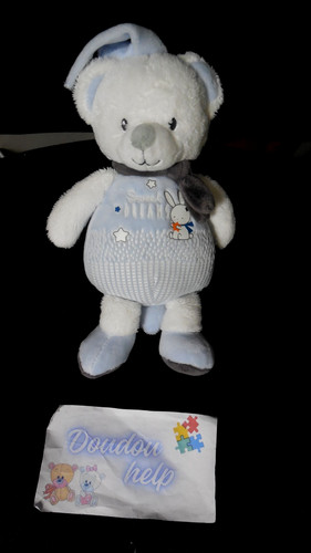 Doudou peluche ours musical - doudou,