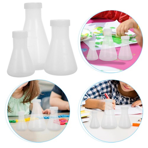 3pcs conical flasks - 3pcs,