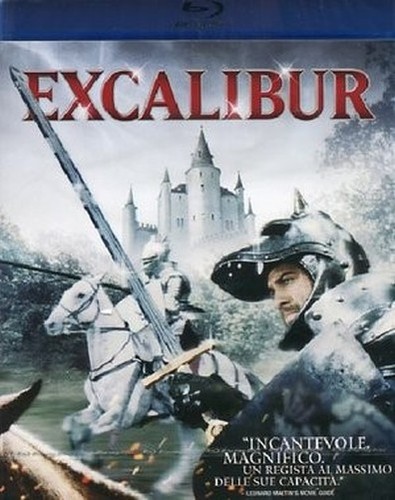 Excalibur blu ray - excalibur, fantastique