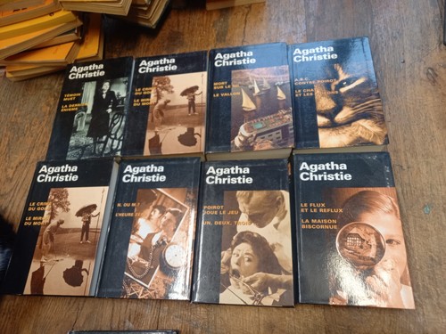 Lot livres agatha - lot,