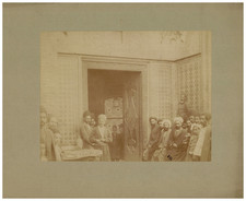 Persia, Persian Official Reception Vintage Albumen Print, Provenance Ex