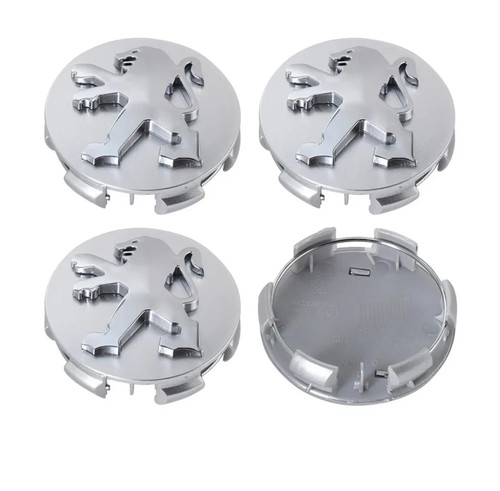 Cache moyeu peugeot gris - cache,