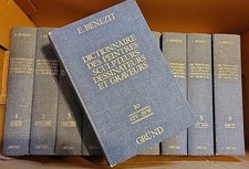 E. Benezit 10 Volume HC Set Dictionary Painters Sculptors etc 1976 France Grund