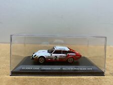 CG SIMCA 1200S RALLYE DU MONT BLANC 1974 1/43 AG M6 MOUNTED TIP TOP KIT