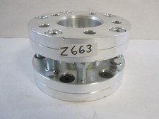 2 Qty 30mm Wheel Spacer Adapters 5x4.5" to 4x130mm 66.7mm CB 14x1.5 Lug